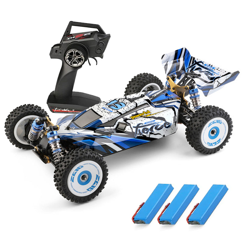 WLtoys 124017 4WD RC Car High Speed 75KM/H Brushless Motor Upgraded RTR 1:12 2.4G Metal Chassis Off-road Drift Car