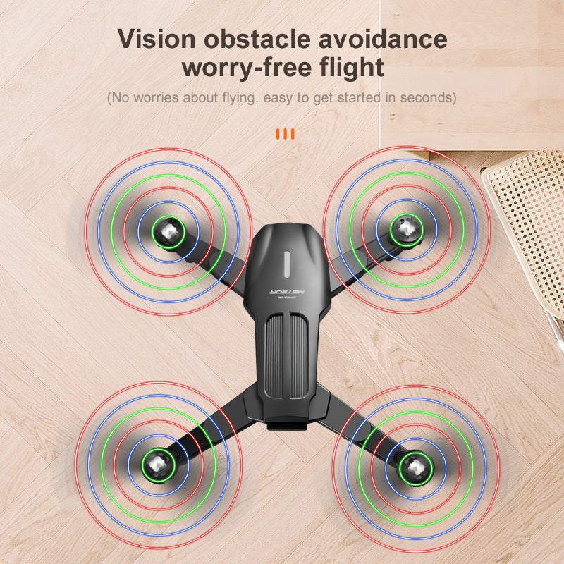 RC Drone K106 OAS GPS 4K HD Dual Camera Obstacle Avoidance Cool Colorful LED lights