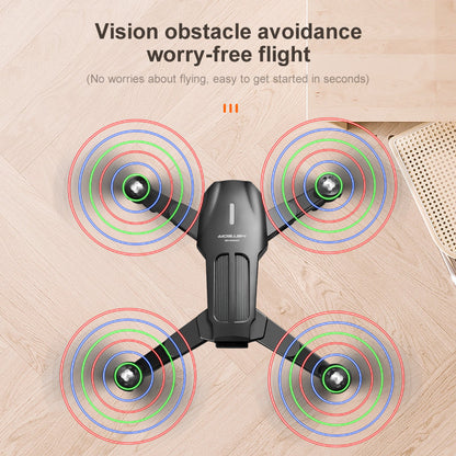 RC Drone K106 OAS GPS 4K HD Dual Camera Obstacle Avoidance Cool Colorful LED lights