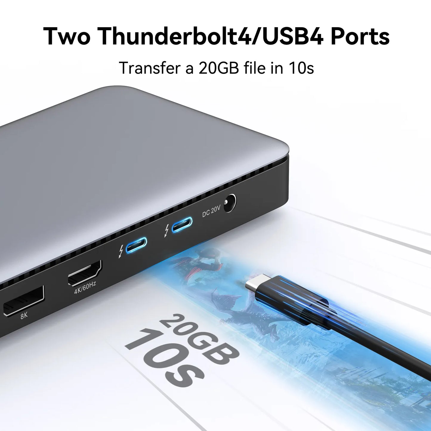 MOKiN 15-IN-1 Thunderbolt™ 4 Docking Station