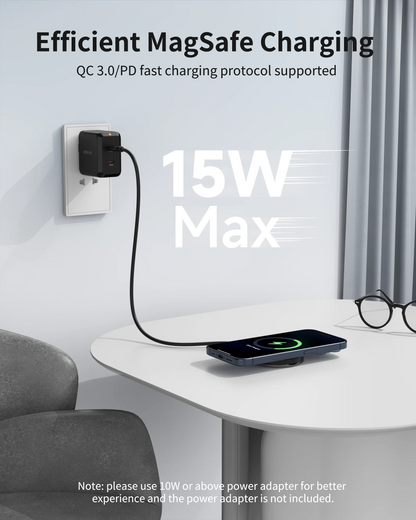 MOKiN 15W Magnetic Wireless Fast Charger