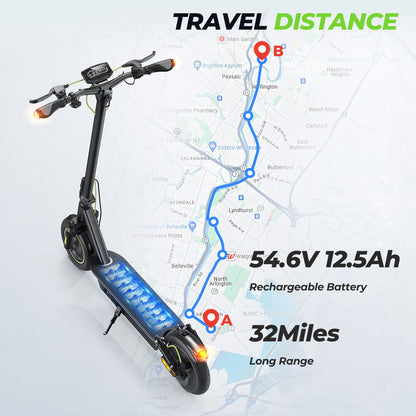 isinwheel S10Pro 800W Commuting Electric Scooter