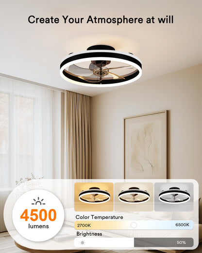 Lumary Smart Ceiling Fans with Lights
