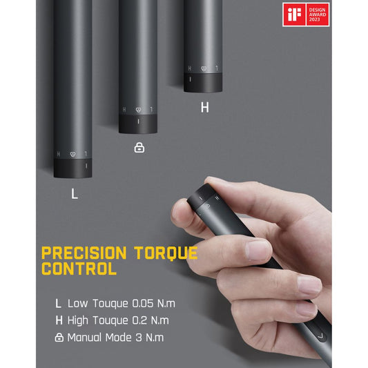 Fanttik E1 Max Precision Electric Screwdriver and V10 APEX Foldable Car Vacuum
