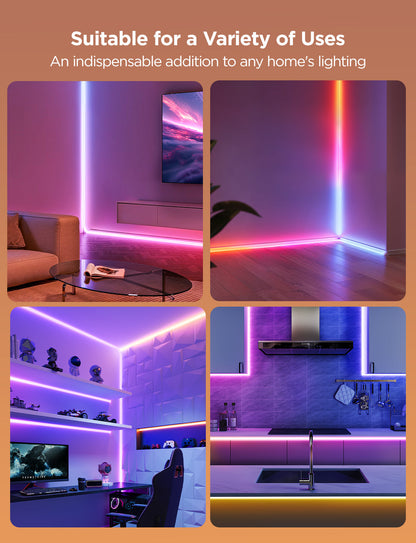 Govee Neon Rope Light for Wall Lining