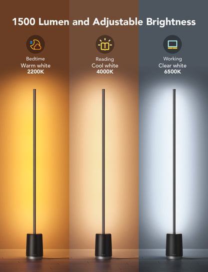 Govee Lyra RGBICWW Corner Floor Lamp