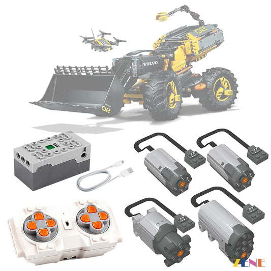 Kit de funciones de potencia para el cargador de ruedas LEGO Volvo Concept ZEUX n.° 42081