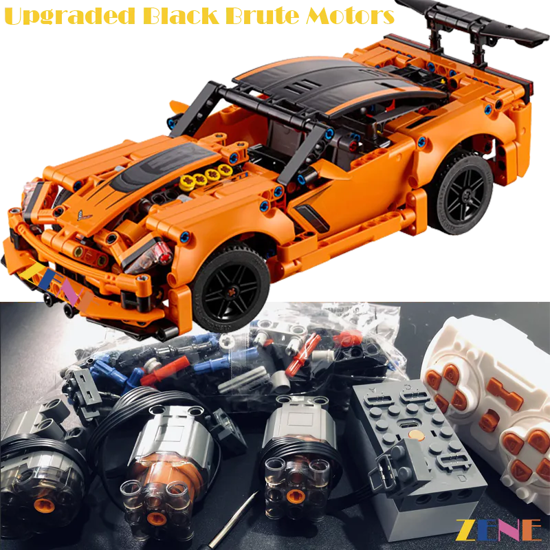 Kit de funciones de potencia para motor LEGO Chevrolet Corvette ZR1 n.° 42093