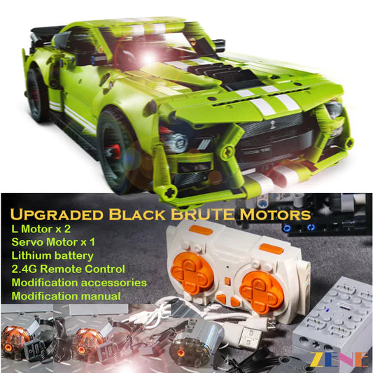 Kit de funciones de potencia para LEGO Mustang Shelby GT500 n.° 42138