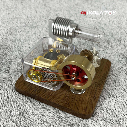 Stirling Engine Music Box