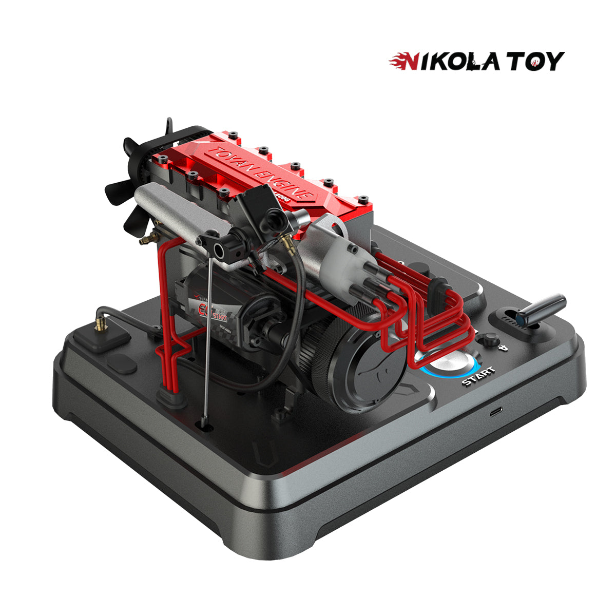 Toyan L400 Micro Internal Combustion Engine - Gift Set