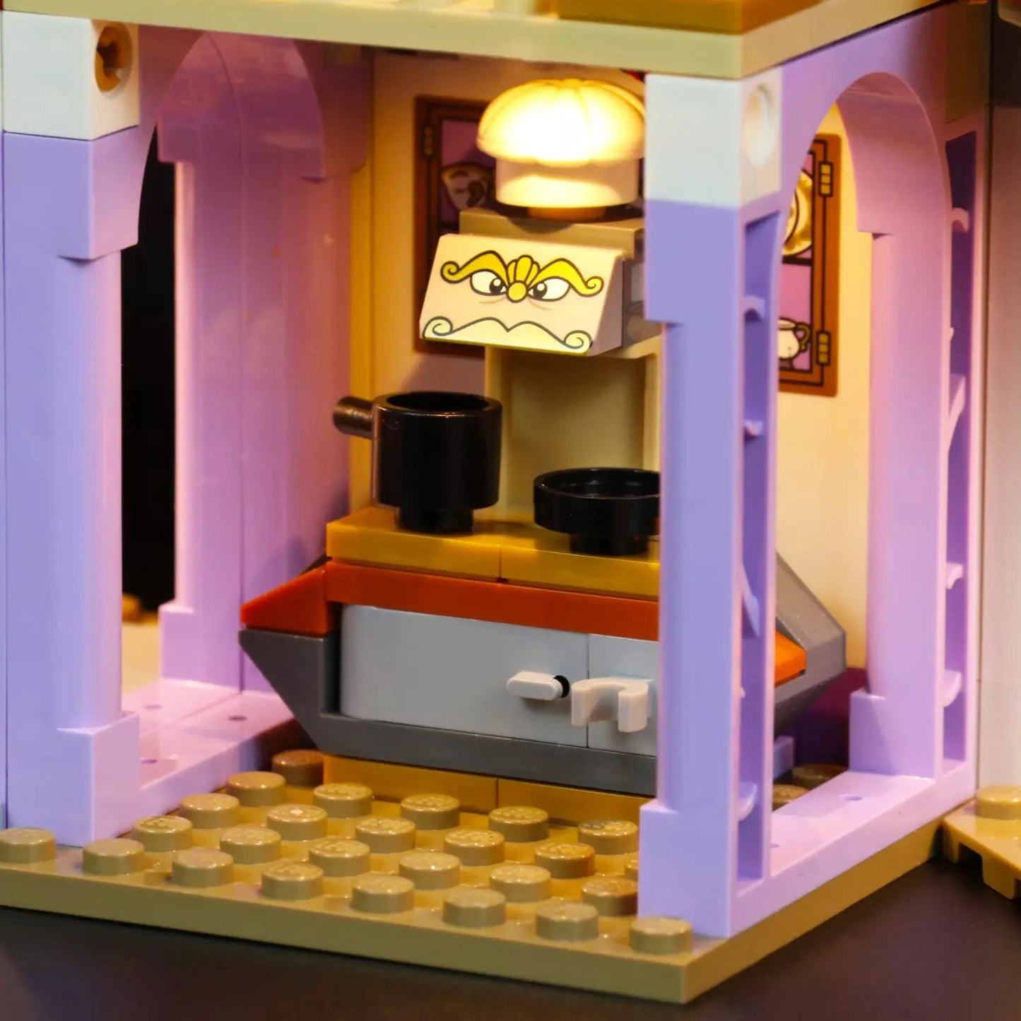 Kit de iluminación LEGO Bella y el Castillo de la Bestia n.° 43196