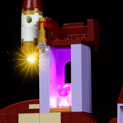 Kit de iluminación LEGO Bella y el Castillo de la Bestia n.° 43196