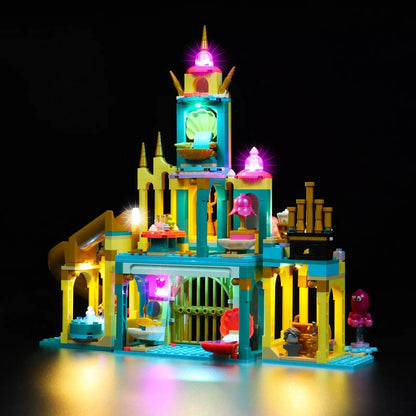 Kit de iluminación LEGO Ariel's Underwater Palace n.° 43207