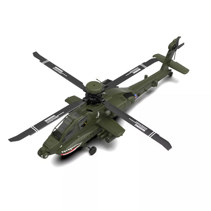 YUXIANG Apache Helicopter F11 AH 64D FUTABA S-FHSS Protocol 2.4G 6-Channel Brushless 3D Stunt 1:32 Scale Flybarless Simulation Helicopter