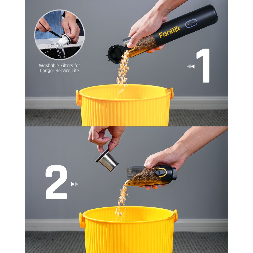 Fanttik X9 Ultra™ Tire Inflator and V8 Mate Cordless Car Vacuum