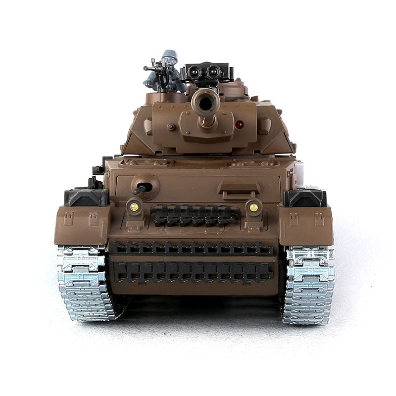 RC Tank Germany lV ZY 826 PRO 1:18 RC Car Metal Track Metal Road Wheels Electric Battle RC Tank Toy
