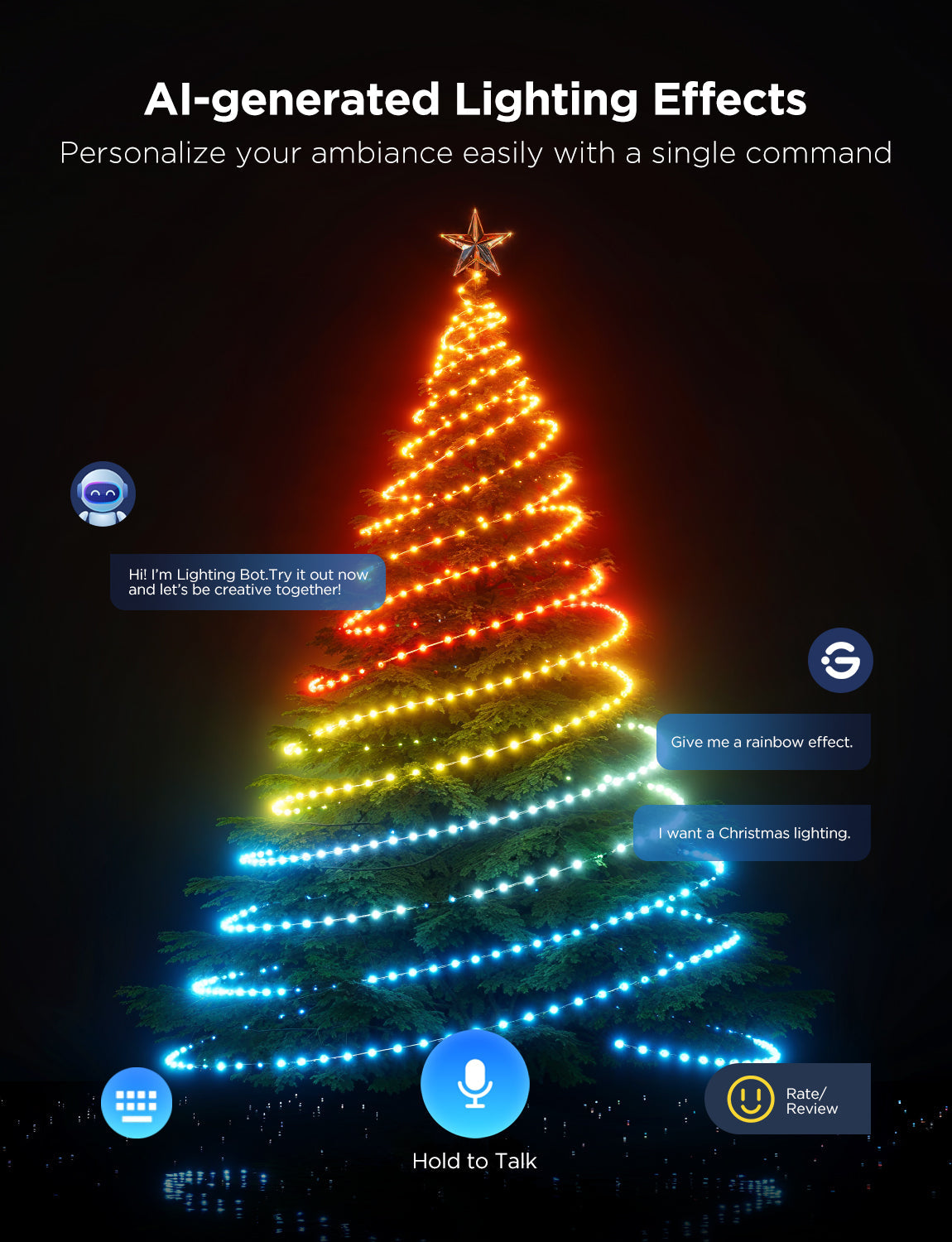 Refurbished Govee Christmas String Lights 2