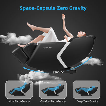 Comfier Massage Chair Recliner, AI-powered, Full Body Massage Recliner Chair, Zero Gravity, Bluetooth Speaker CF-9212