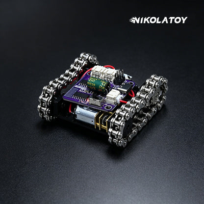 Mini Programmable Metal RC Robot Tank