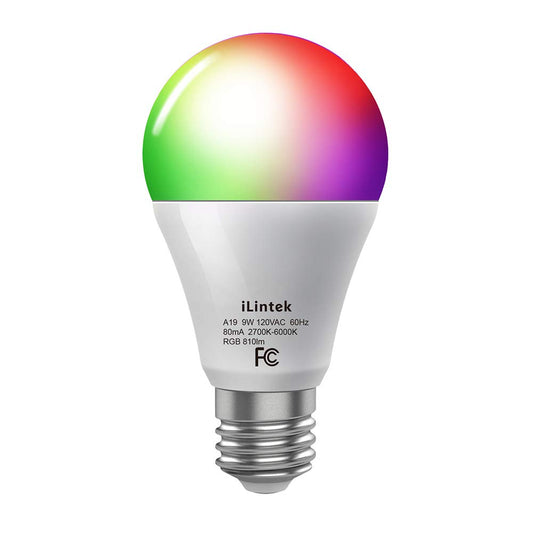 iLintek A19 Bluetooth LED Bulb (1 Pack)