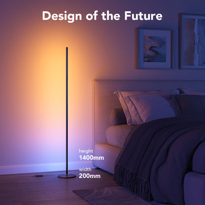 Refurbished RGBICW Smart Corner Floor Lamp