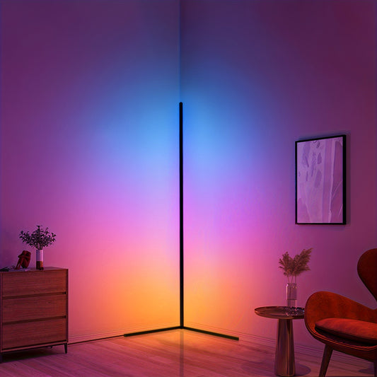 BKC LED Corner Floor Lamp With Remote
