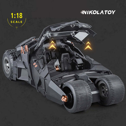 Authorized 1:18 Alloy Batmobile Model