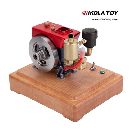 MUSA 1/8 2.6cc Mini Single-Cylinder Gas Powered Motor 4-Stroke Engine Model