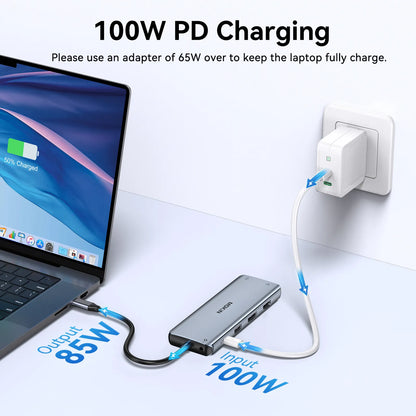 MOKiN 12 IN 1 USB-C Laptop Hub Multiport Adapter