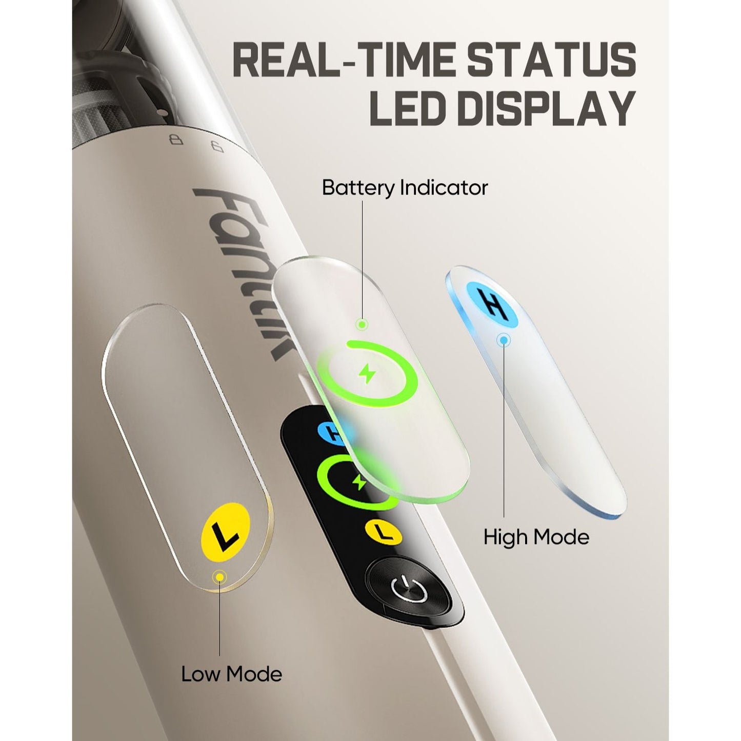 Fanttik Slim V10 Ultra Cordless Car Vacuum