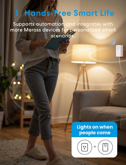 Meross Matter Smart Plug with Energy Monitor, MSS315MA, 2-Pack (AU Version)