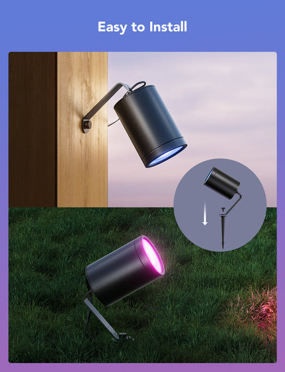 Refurbished Govee Outdoor Spot Lights
