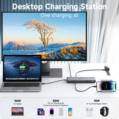 MOKiN 15-IN-1 Thunderbolt™ 4 Docking Station