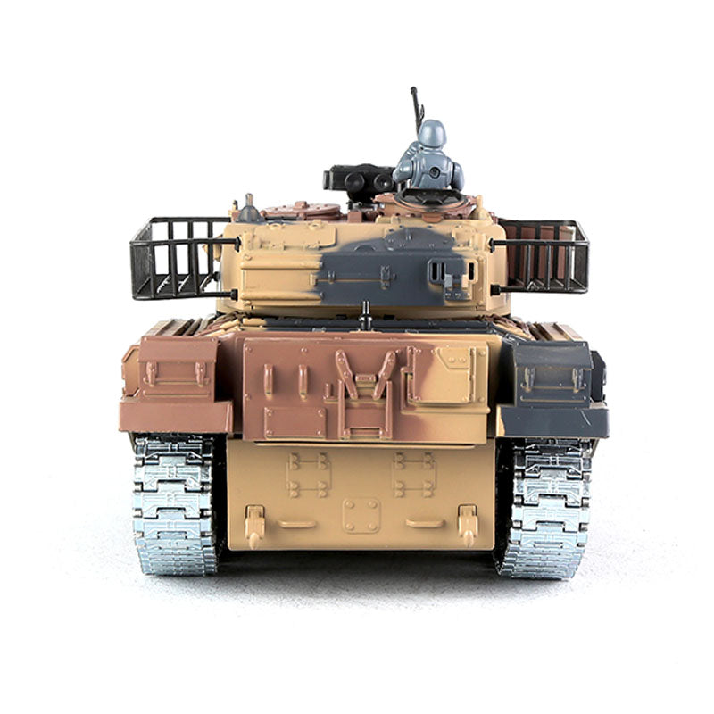 RC Tank US M60W ZY 824 PRO 1:18 RC Car Metal Track Metal Road Wheels Electric Battle RC Tank Toy