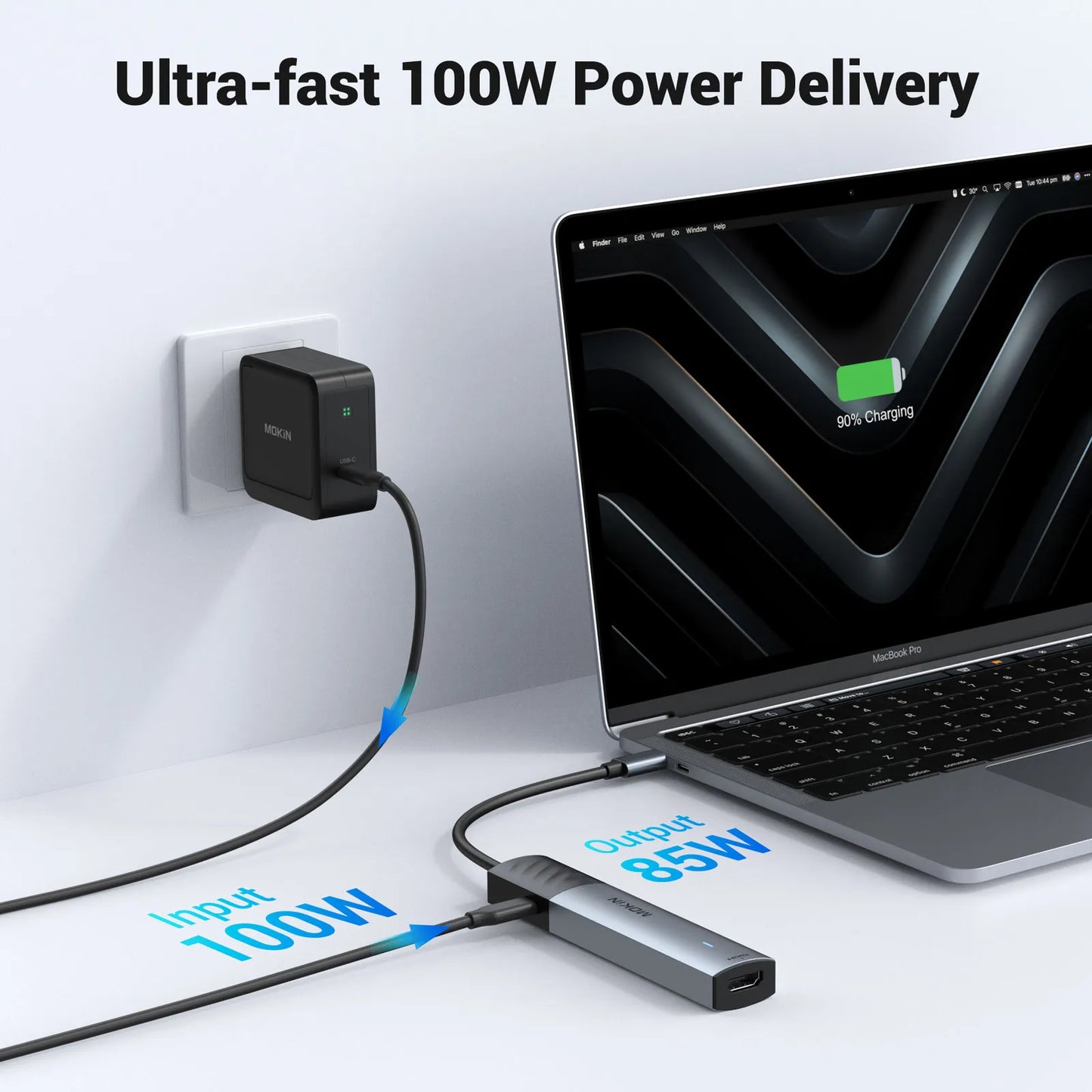 MOKiN 5 IN 1 USB-C Multiport Adapter 8K HDMI