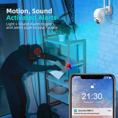 HeimVision Protect D1 PTZ Outdoor Security Camera