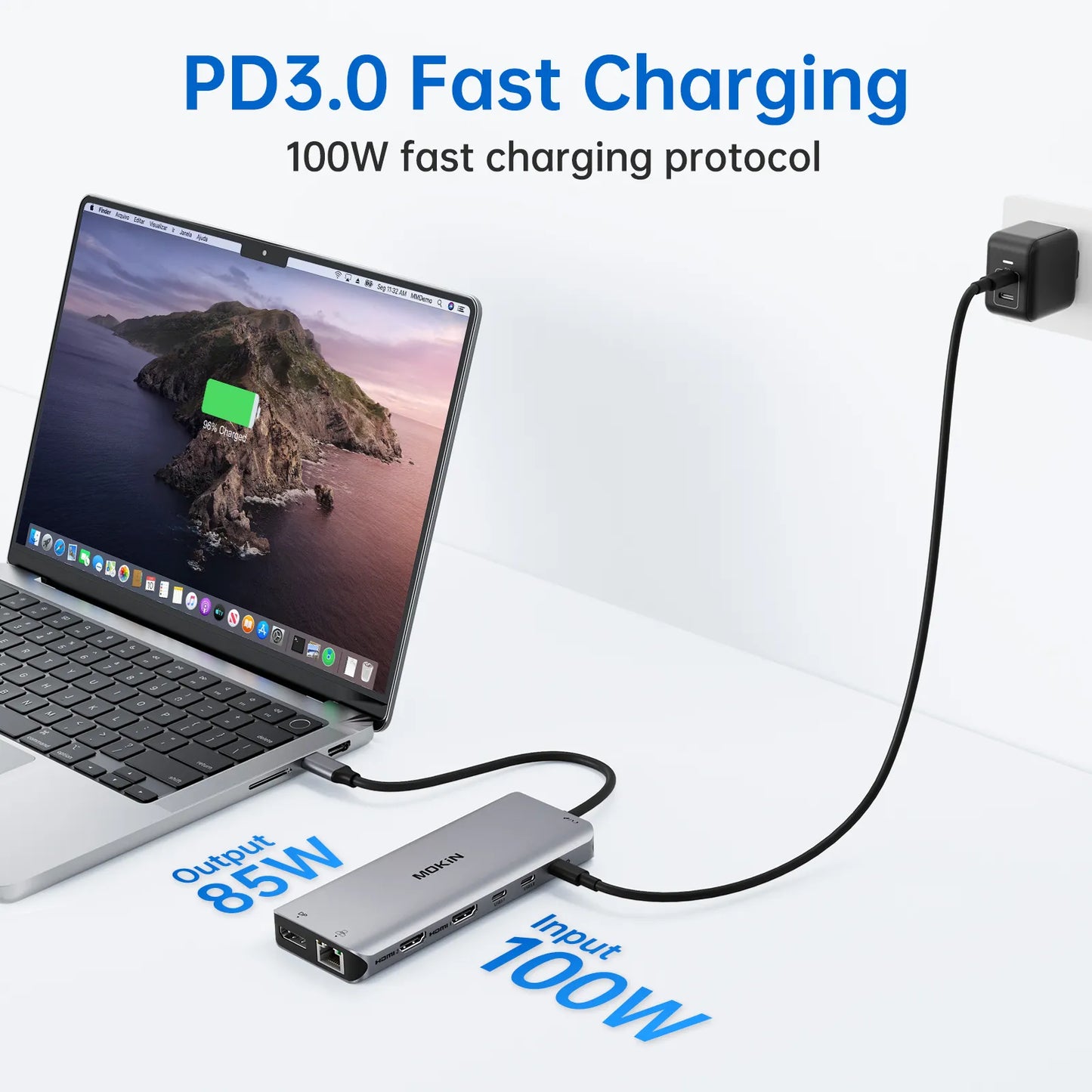 MOKiN 13 IN 1 USB-C Multifunctional Docking Station