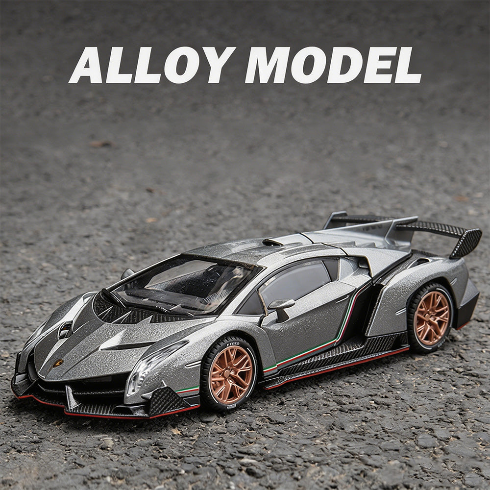 Alloy 1/22 Lamborghini Poison Model Car