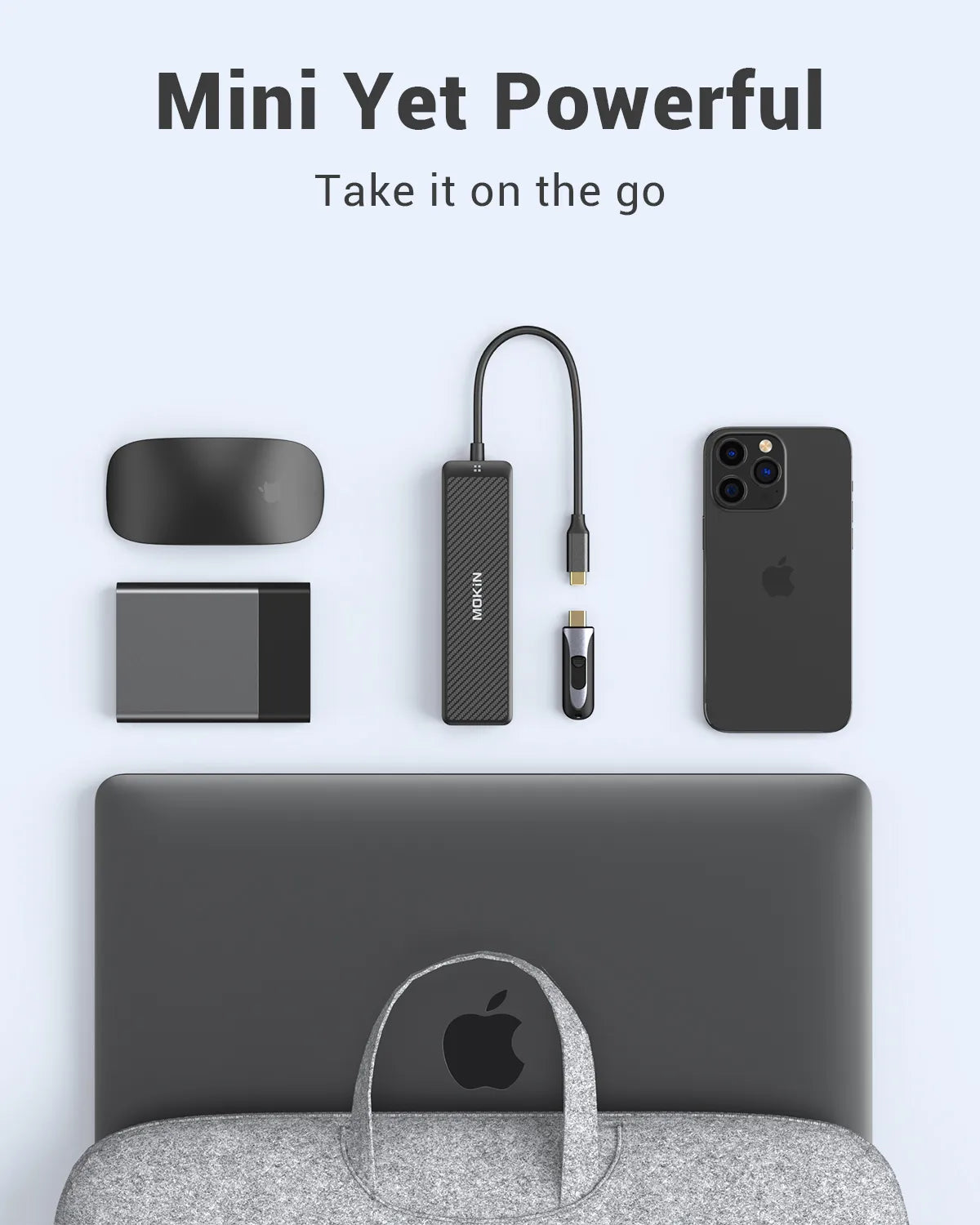 MOKiN 4 IN 1 10Gbps USB-C to Ethernet Adapter for Laptop
