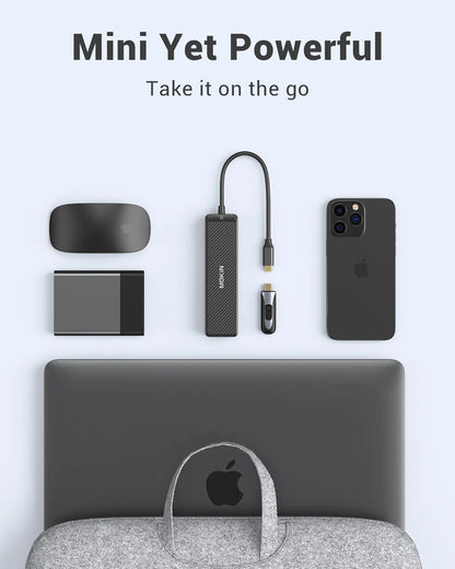 MOKiN 4 IN 1 10Gbps USB-C to Ethernet Adapter for Laptop