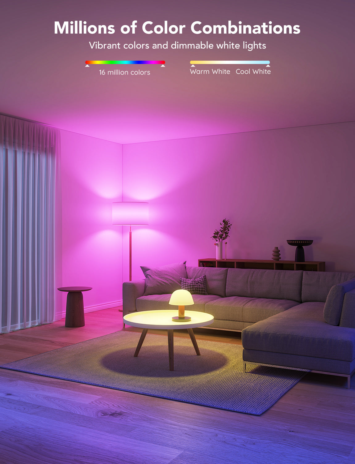 Refurbished Govee Smart A19 LED Light Bulbs