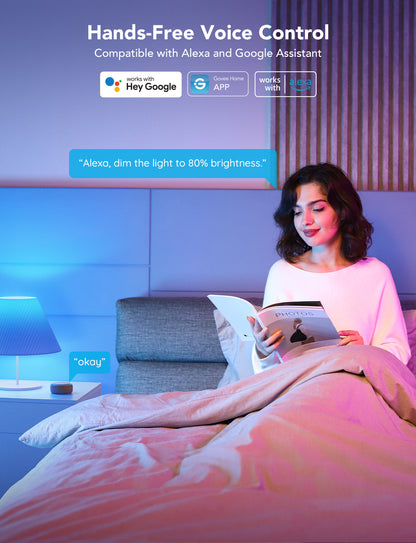Refurbished Govee Smart A19 LED Light Bulbs