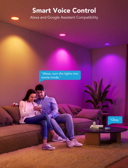 Govee 4 Inch Smart Recessed Lighting