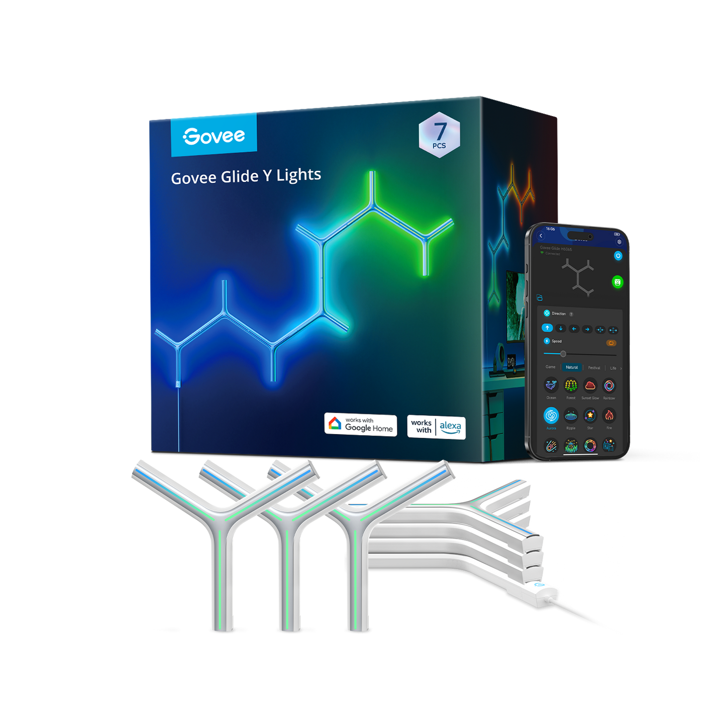 Govee Glide RGBIC Y Lights