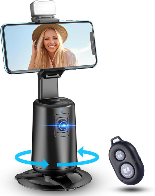 BKC 360° Rotating Auto Face Tracking Phone Stand