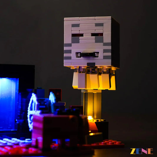 Kit de iluminación para LEGO Nether Portal Ambush n.° 21255