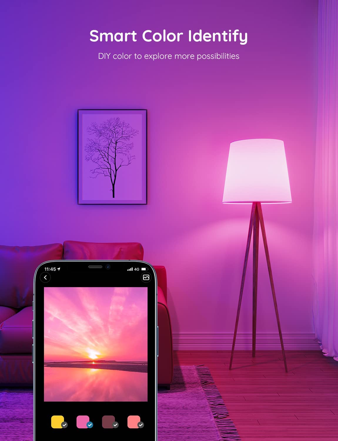 مصباح LED الذكي من Govee