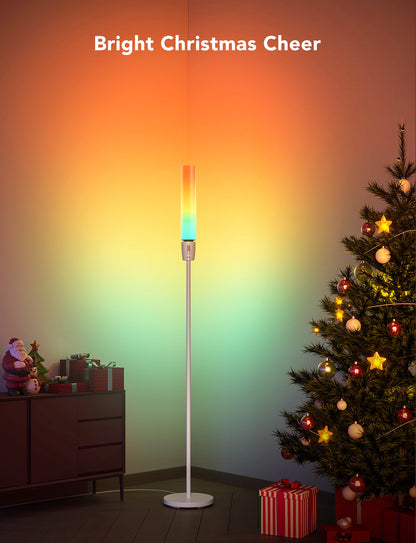 Refurbished Govee RGBICWW Cylinder Floor Lamp