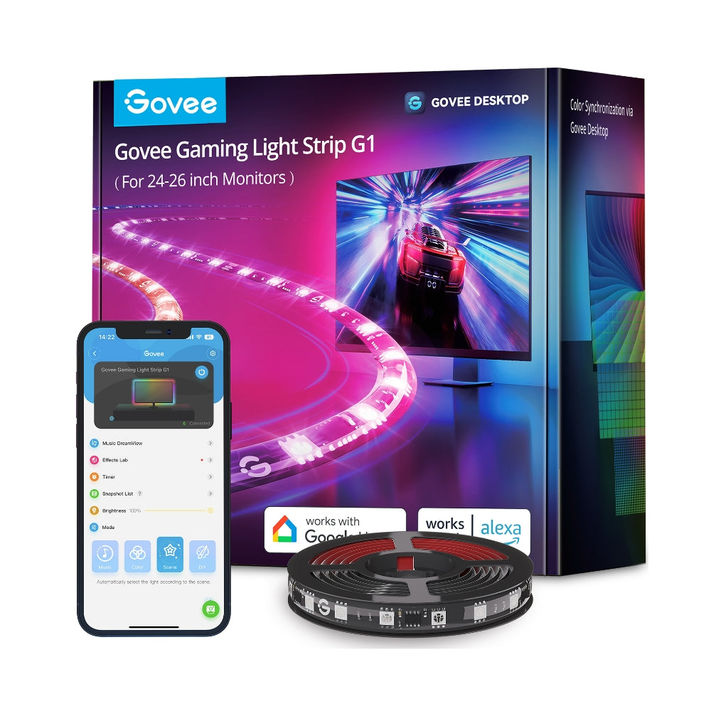 شريط إضاءة Govee Gaming G1 المُجدد